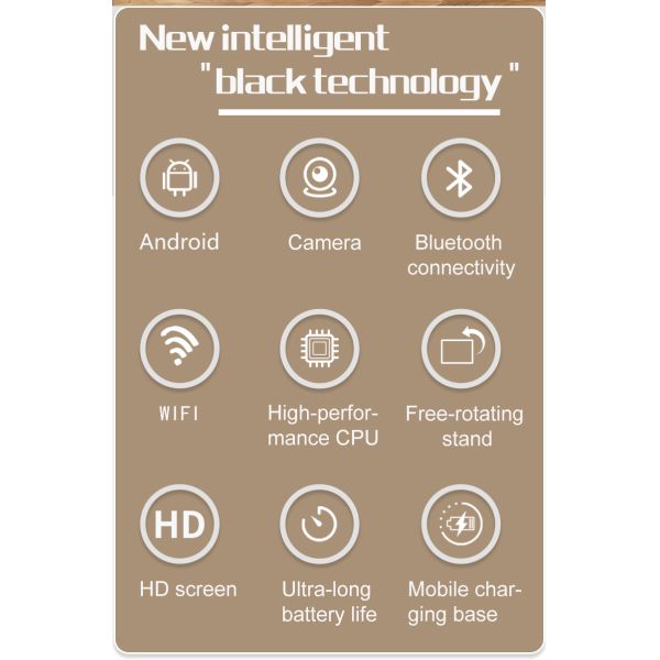 VETO 32 Inch 4K Resolution Portable Touch Screen Display with Battery for Video Learning