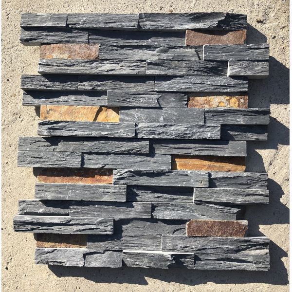 60x15cm Split Natural Stone Cladding , Stone Veneer Wall Panels