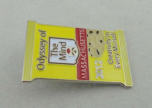 Odyssey of MA Soft Enamel Collecting Pin by Brass Die Struck and Gold Plating