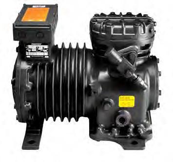 DKM-100 Semi Hermetic Refrigeration Compressor Medium / Low Evaporating