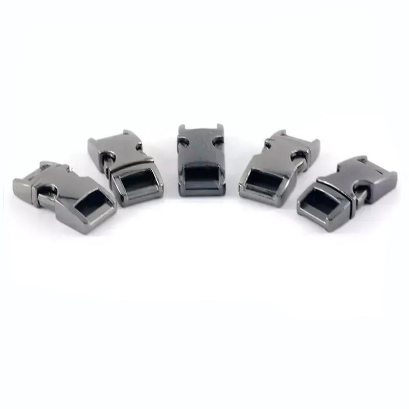 Silver 3/8 Metal Side Release Buckle for Paracord Bracelet 30 Day Refund Guarantee