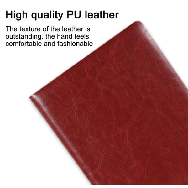 Macaron Colored A5 PU Leather Journal Notebook For Business Office Planning