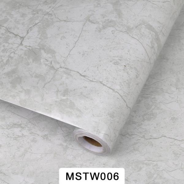 Moisture Proof 3D Wallpapers Modern Water Proof Marble Design for Hotel Bathroom Wall Coating