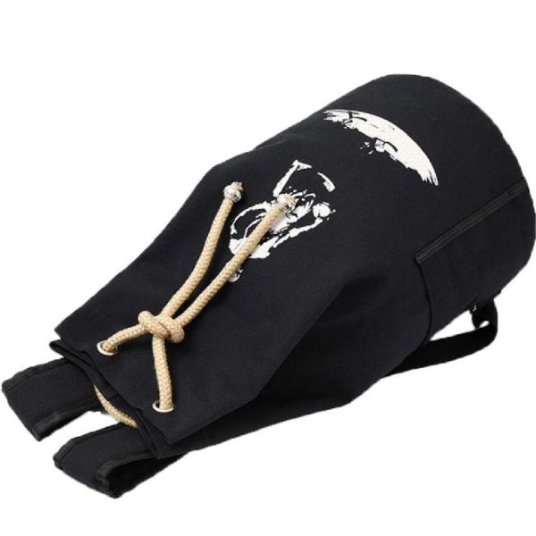 Рюкзак ведра Drawstring холста большой емкости водоустойчивый