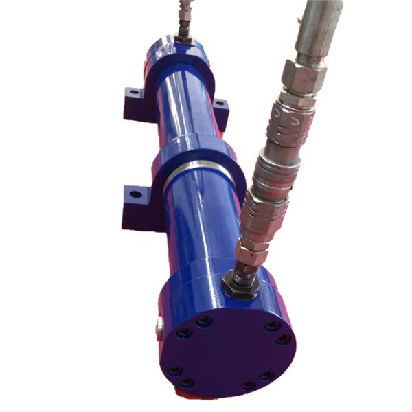 Cilindros hidráulicos basculantes telescópicos personalizados no estándar Cilindros hidráulicos amortiguadores para volquetes