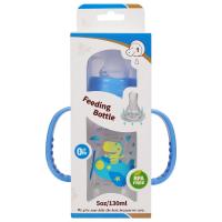 Botella de alimentación infantil doble del polipropileno de la manija 5oz 130ml PP