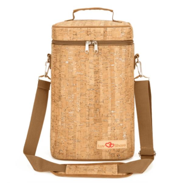 4 Bottle Insulated Wine Carrier Bag Waterproof Cork Cooler Bags