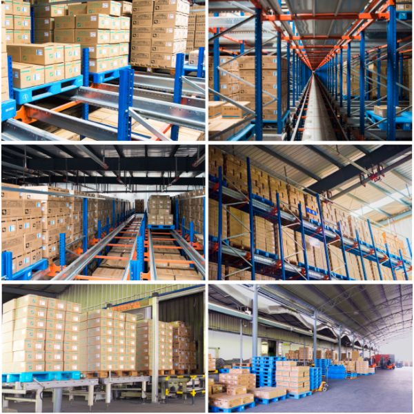 Two Way Radio Shuttle Cart And Carrier ASRS Automatic Storage And Retrieval System  Pallet Runner Rack System