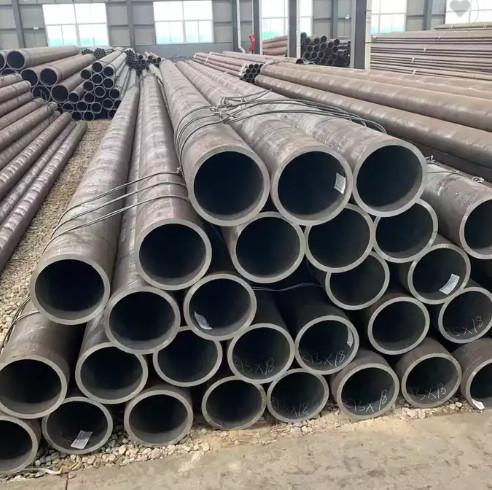 11.8m Hot Rolled Carbon Steel Pipe Black Q195 BS 6363 With Hollow Section