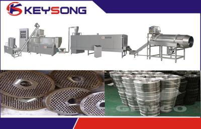 Fish Pellet Feed Processing Machinery 1.0mm to 9.0mm adjusting