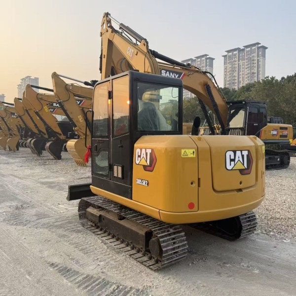 Cat 305.5 Used Excavator 5.5 Ton Mini Crawler Cat 305 305.5E 305.5E2 Good Condition Mini Excavator for Sale