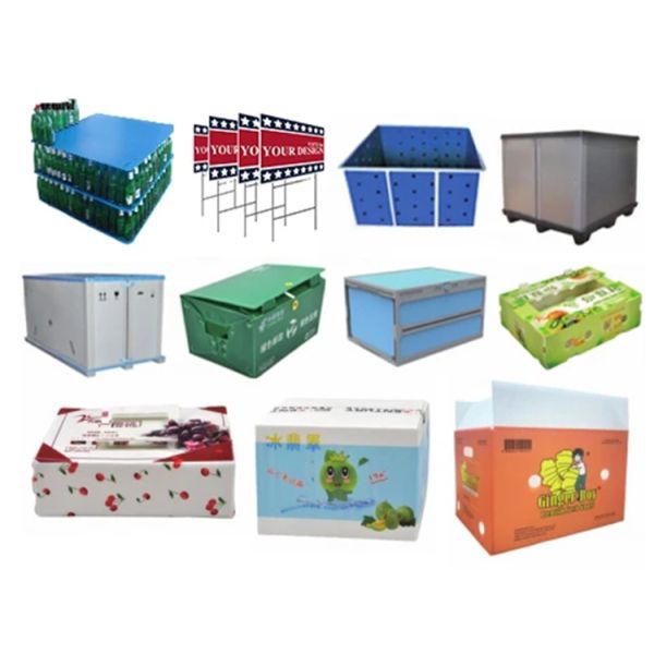 PP corrugated plastic edge sealing machine, layer pads making machine