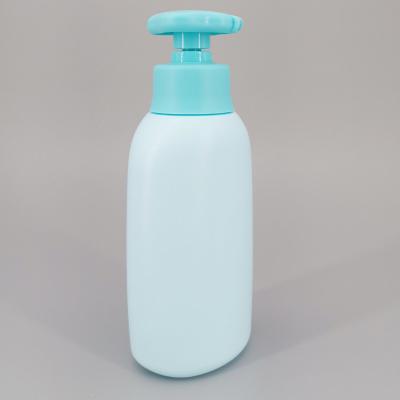 Garrafas amigáveis azuis da loção do HDPE 10.14oz Eco do banheiro
