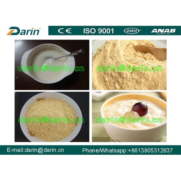 Máquina/equipamentos/extrusora da extrusora do alimento do pó do cuscuz/nutrição