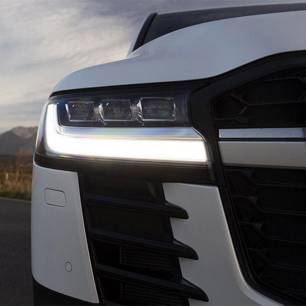 100% Tested Auto Headlight Car Head Lamp Light For TOYOTA Land Cruiser 2022-2024 ABS Plastic