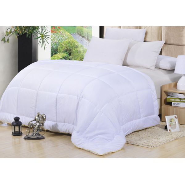 Microfiber 85GSM Embossed Wool Quilt Polyester Comforter Set