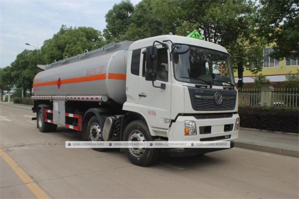 Dongfeng Price 3 Axles Petrol Oil diesel Tanker 20000 Liters 20cbm 25000 Litre Fuel Tanker Truck