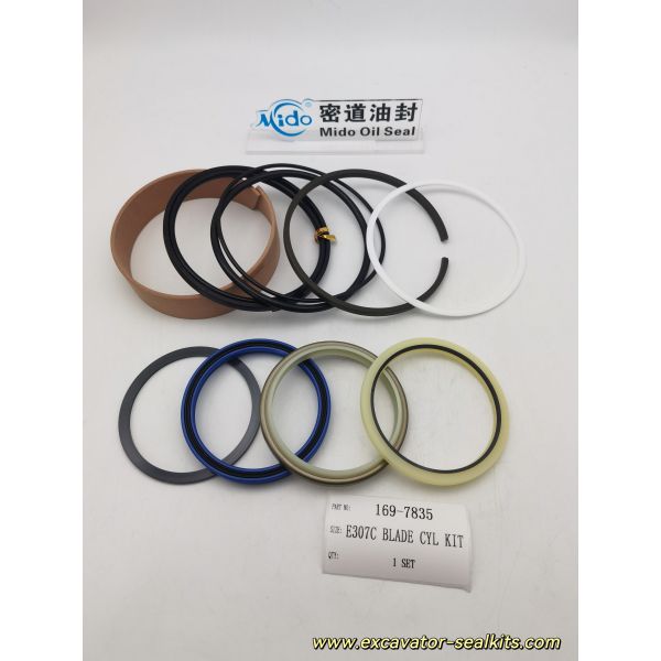 Premium E307C Blade Hydraulic Cylinder Seal Kit | 169-7835 | For Enhanced Durability | Leak-Free Performance