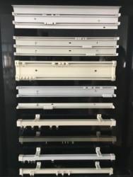 Double Triple Silent Curtain Track Aluminum Material 6m Length