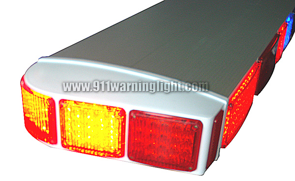 TBD-GA-08325I LED lightbar with 100W siren & speaker, PC lens & Aluminium cover and base,