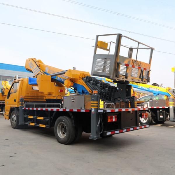 Customized JMC  14m 25m 35m 45m 65m Bucket Truck Aerial Working Platform Telescopic Boom Aerial Work Platform