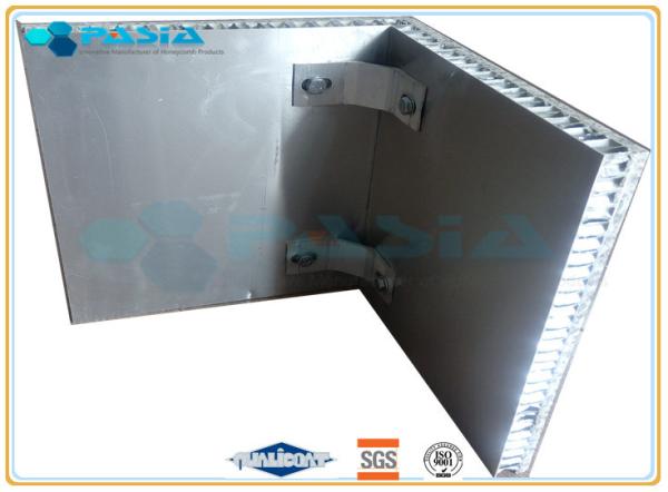 V Shape Stone marble honeycomb panels For Outdoor Stone Cladding Module
