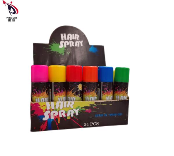 150ml Multiscene Party Hair Colour Spray , Harmless Temporary Hair Dye Color Spray