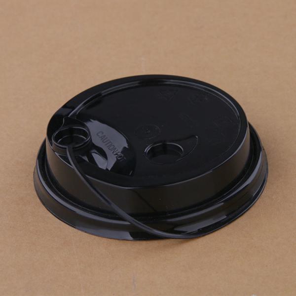 Tampa Leakproof descartável da modelação por injeção da bebida do gelo do chá do leite da tampa plástica de 90MM