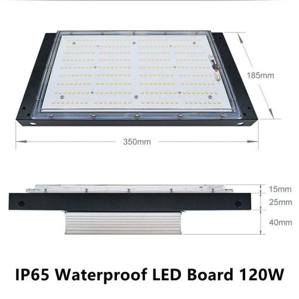 120w la culture hydroponique LED élèvent des lumières que 3500k Dimmable IP65 a