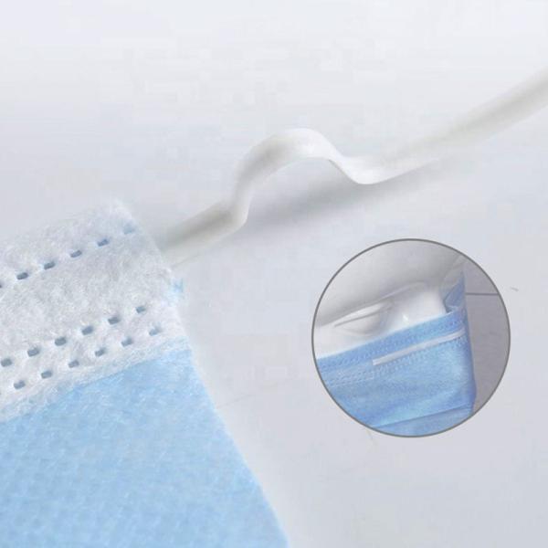 Disposable Anti Dust Mouth Mask With Elastic Ear Loop Non Woven 17.5*9.5cm