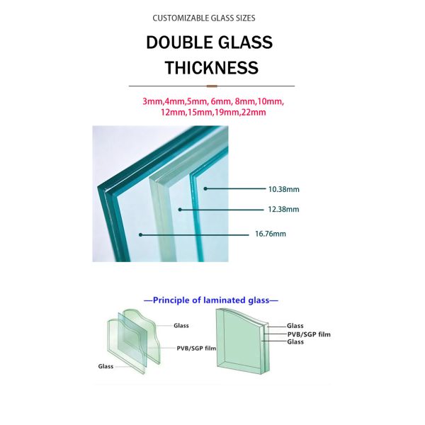 6-10mm Tempered Laminated Glass | For Stair & Balcony Railings