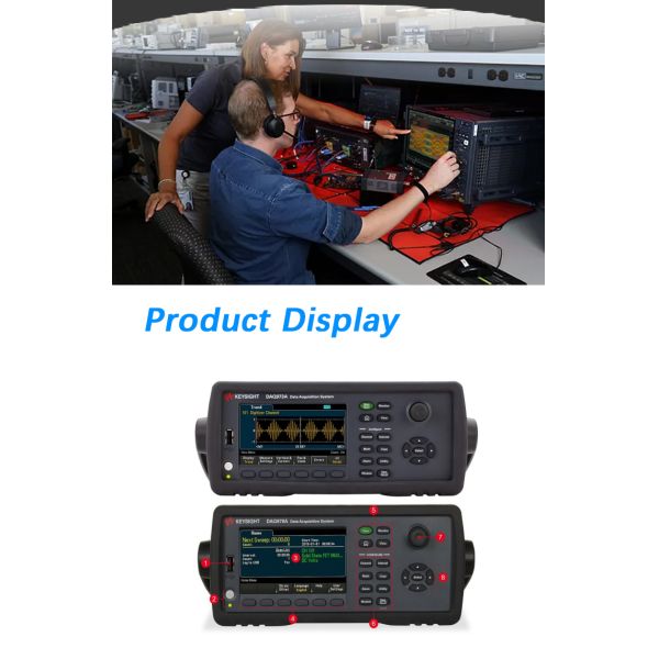 Keysight Agilent DAQ970A High-Performance Data Acquisition System for Electronic Measuring Instruments