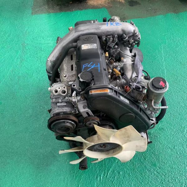 Original Japanese 1KZ 1KZT Complete Used Diesel Engine 3.0L 4 Cylinder for Toyota PRADO, Pick-up Truck