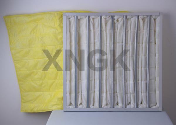 Hot Melt Pocket Air Filter Air Filtration Unit Robust Design Longer Service Life