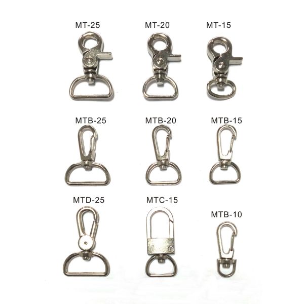 Casting / Stamping Name Badge Lanyard Accessory , Metal Lanyard Parts