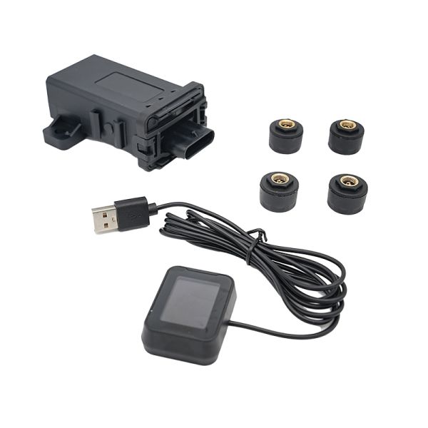 High Stability Tire Pressure Monitoring System TPMS 433.92MHz Frequency For Bus / Coach