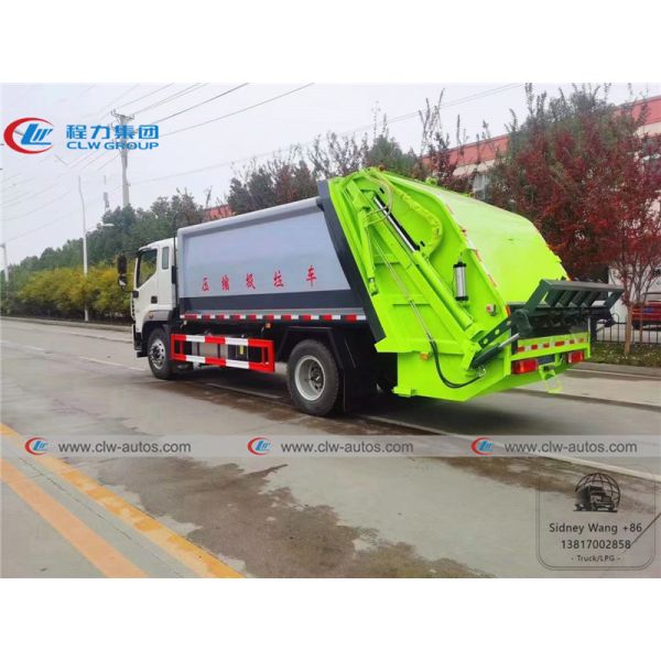 Foton Forland 4x2 14cbm Garbage Removal Truck For Sanitation