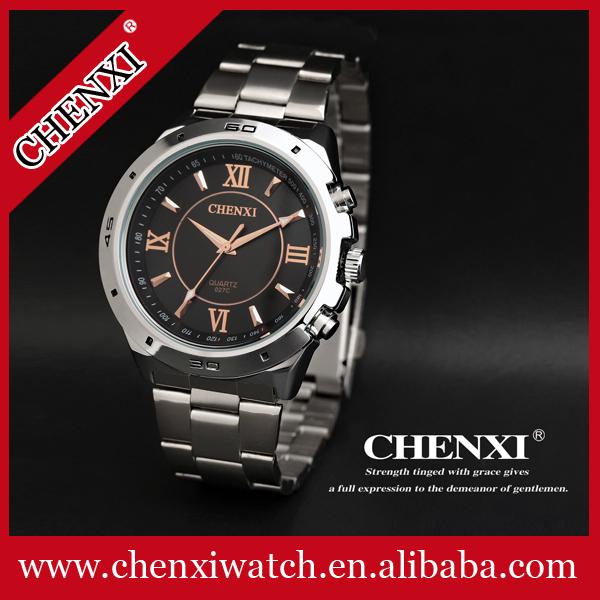 Quartz Man Watches Fashion Quartz Leather Watches for Man Wholesale Stainless Steel Watch