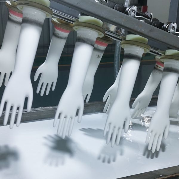 deyi disposable sterile latex gloves making machine