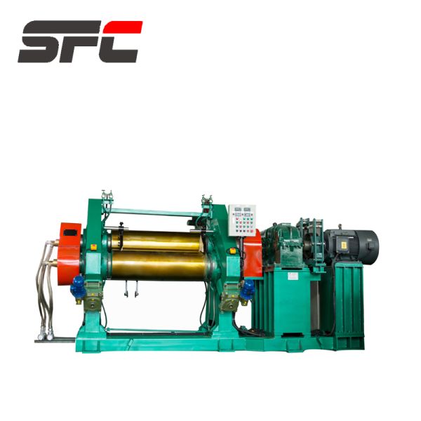 XY-2I 900 High Accuracy Two Rollers Rubber Calender Machine with 900mm Working Roll Length and 37KW Motor