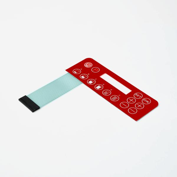 Dustproof Backlight Membrane Switch , Membrane Keypad Custom IP65 Water Resistant