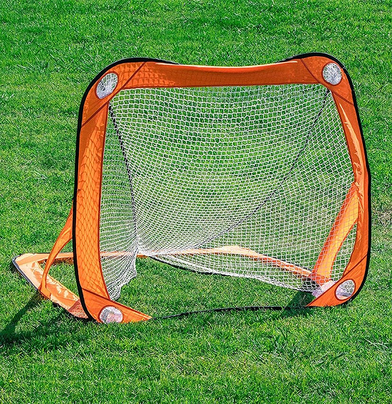 4X4'' Lacrosse Training Equipment Polyester Sports Goal Net Hockey Goal Portable Soccer Goal