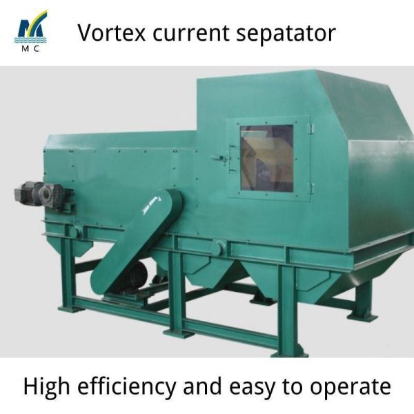 Eco-Friendly Non-Ferrous Metal Eddy Current Sorting Machine for Solid Waste Materials