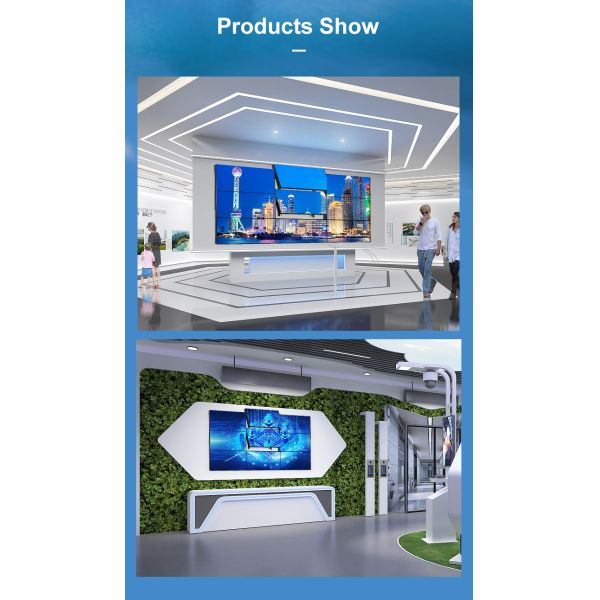 Крытая стена видео ЛКД узкого шатона стены 2К 4К ХД 2кс3 3кс3 Синьяге цифров видео-