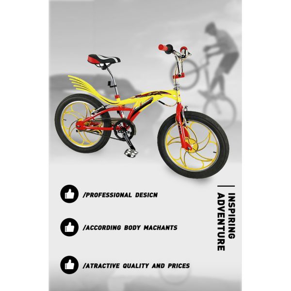 Steel Frame City Bike with Aluminum Alloy Rim Material and 20-inch BMX Mini Bike