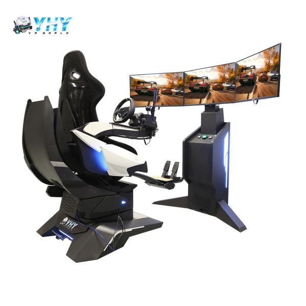 Arcade 3dof Simulateur de course Chaise de conduite siège support pédales machine de jeu