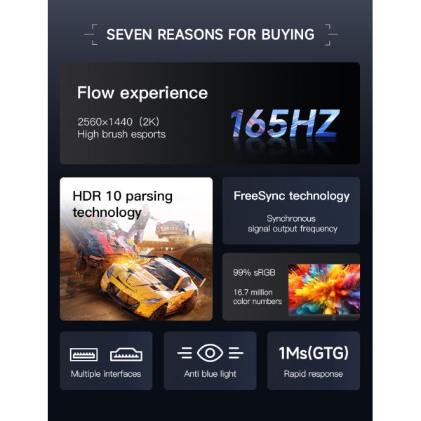 OEM Brand 32 Inch LED Gaming Monitor 4K UHD 1800R Curve Rate DP& USB Ports