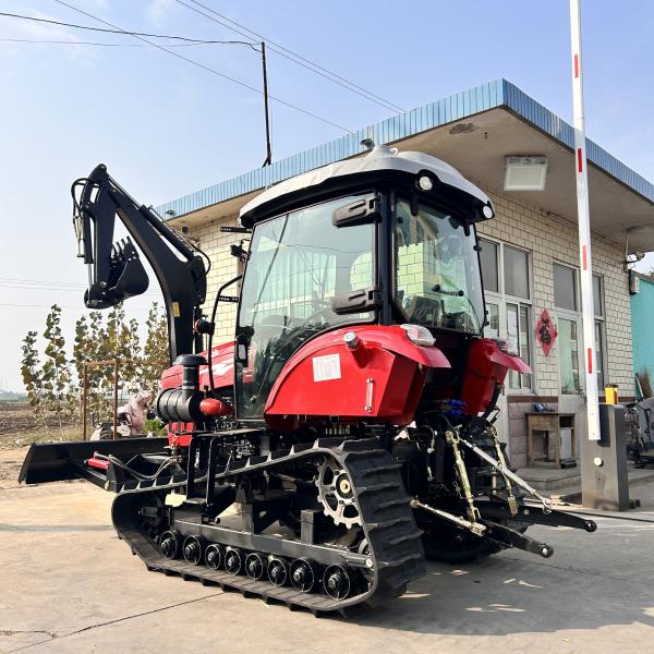 Compact 120HP Crawler Tractor Farm Equipment With Cabin And Air Conditioner