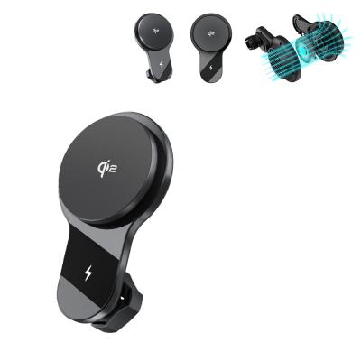Support ODM/OEM Car Phone Holder With Ultra-Thin Fan Cooling And LED Lighting Effects And Strong Magnetic Stability
