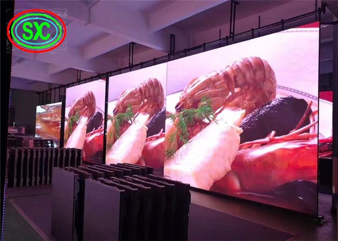 LED-видеостенный экран HD 4k P3.91 Smd полный цвет Внутренний панель матрицы с светодиодным освещением
